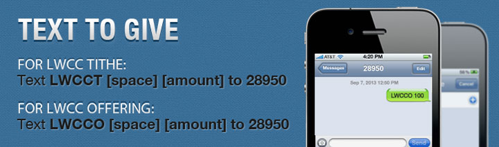Text To Give Text To Give